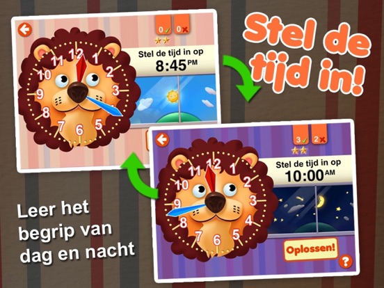 Interactief Klokkijken iPad app afbeelding 2