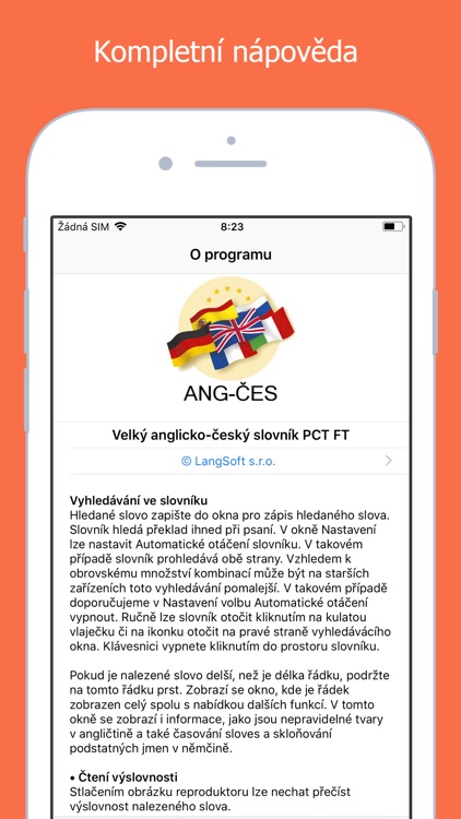 Anglicko-český slovník XXL screenshot-4