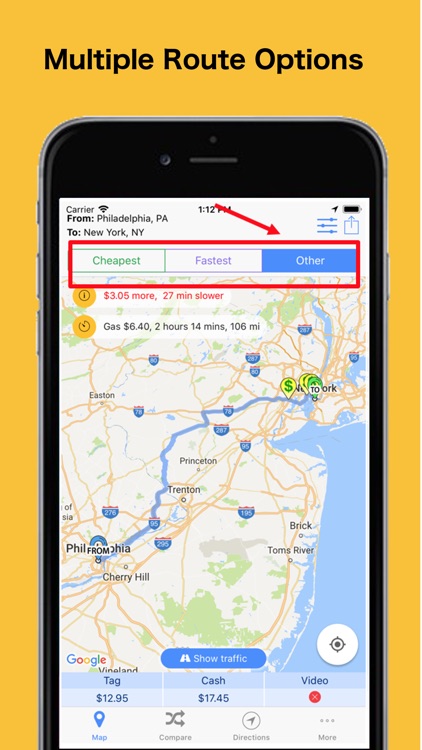 Trip Toll Calculator Tollguru screenshot-9