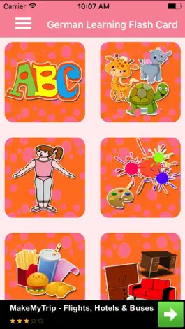 Game screenshot German Learning Flash Card mod apk