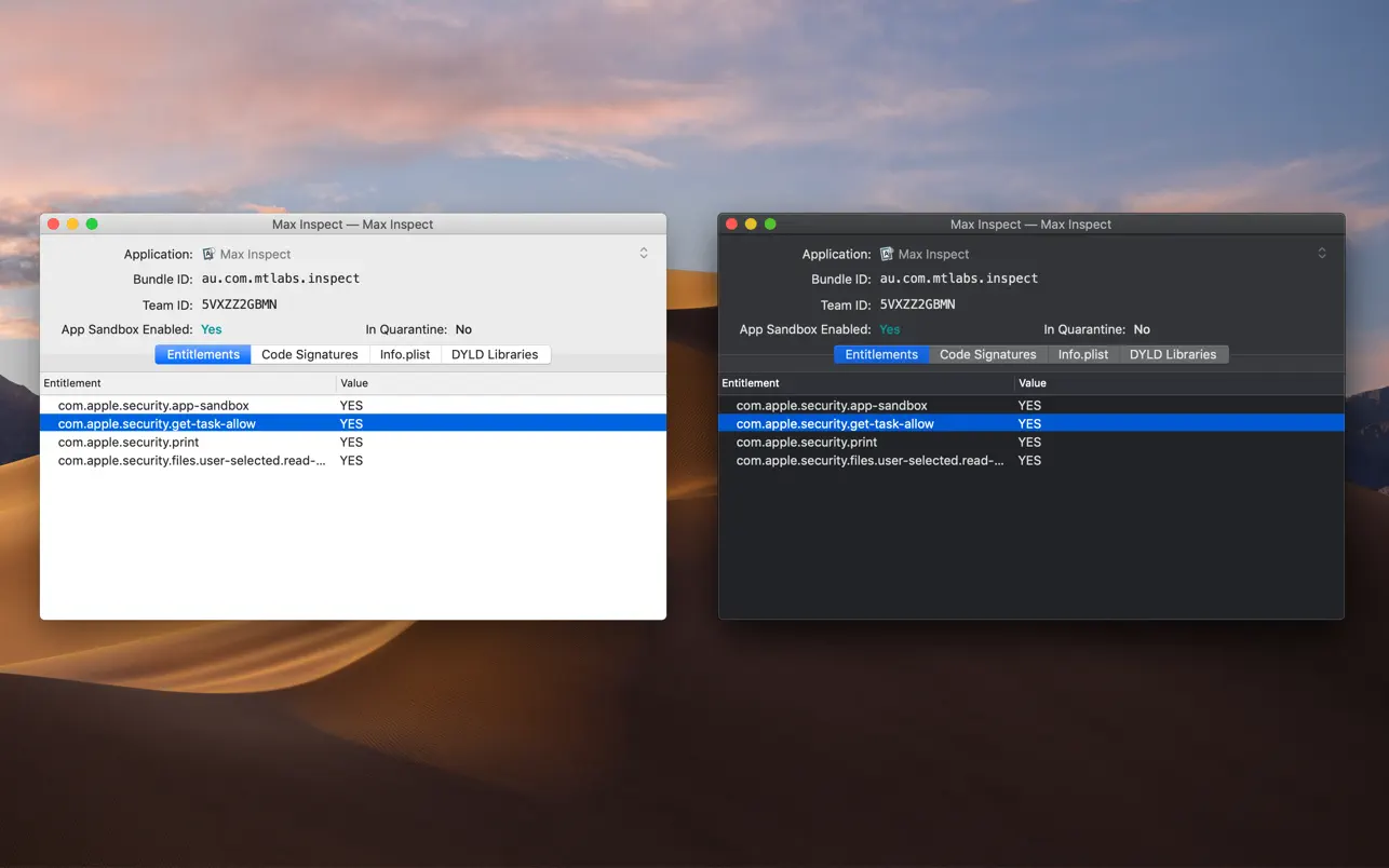 #3. Max Inspect (macOS) Av: Max Technology Labs PTY LTD