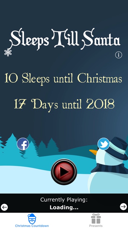 Sleeps untill Christmas