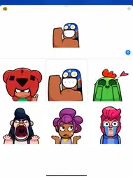 Animerte emojier Brawl Stars ipad bilder 1