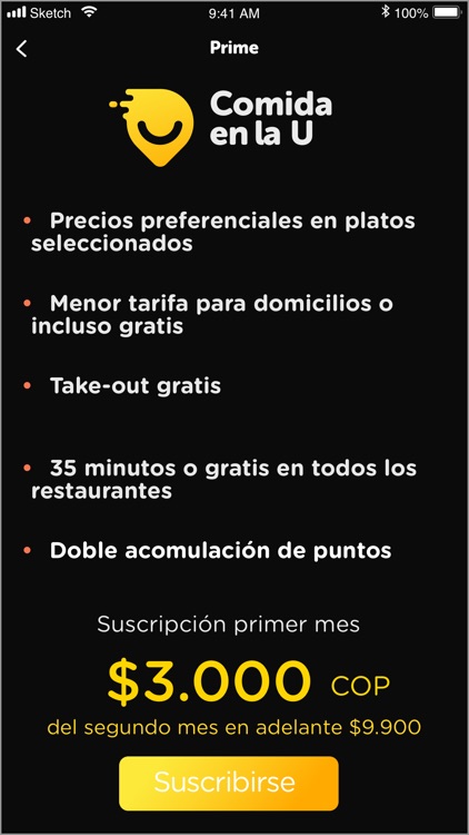 Comida en la U | Domicilios screenshot-3