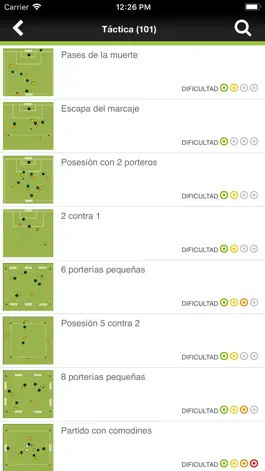 Game screenshot Ejercicios Fútbol Base apk