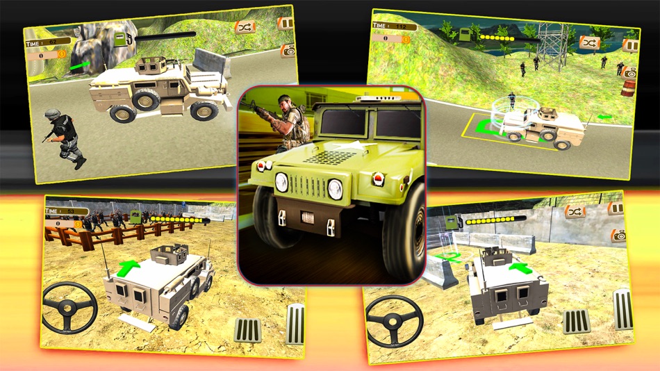 Army Rescue 3D Van Enemy Blast - 1.0 - (iOS)
