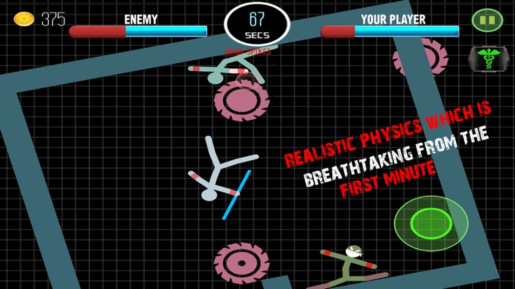 Stickman Fighting Physics Games