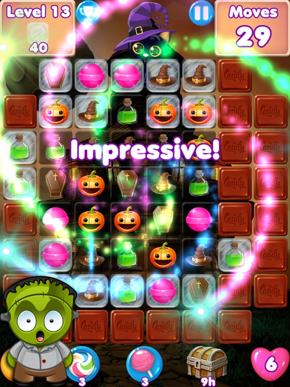 Cute Halloween Games & Treats iPad screenshot 4 - Games app