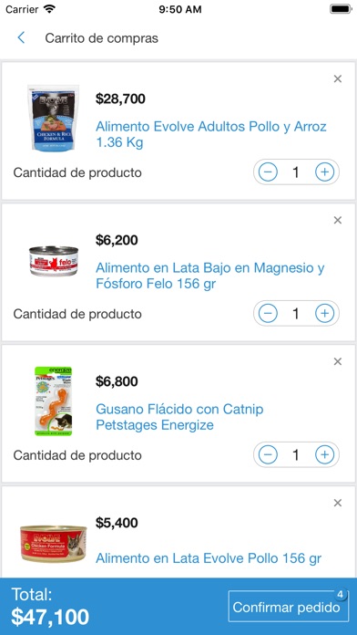 Tienda para gatos screenshot 3