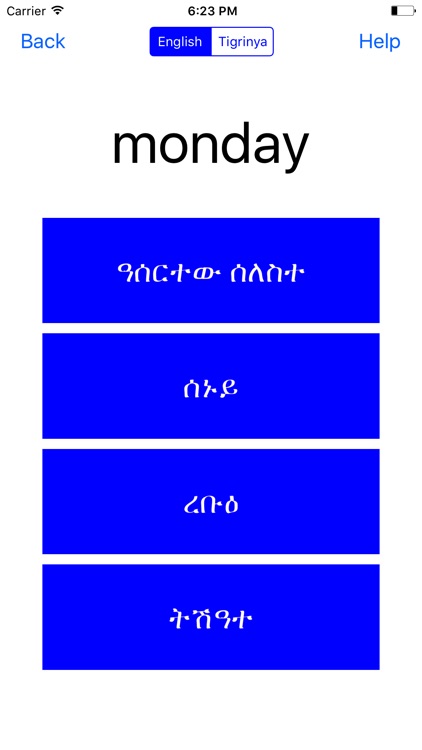 Learn Tigrinya