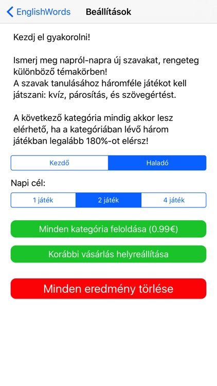 Angol Szótanuló screenshot-4