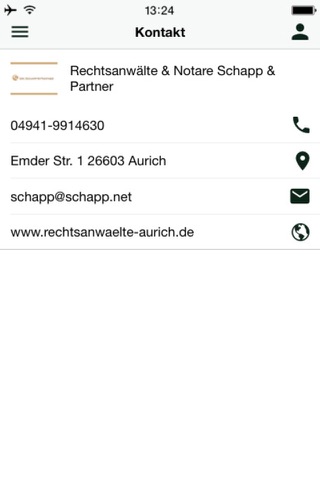 Rechtsanwälte Schapp & Partner screenshot 4