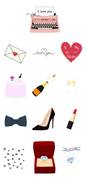 Enjoy Valentine Stickers(圖1)-速報App