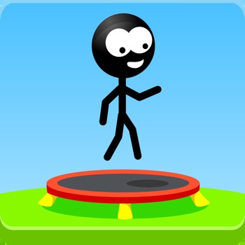 Trampoline Man (Stickman Game)