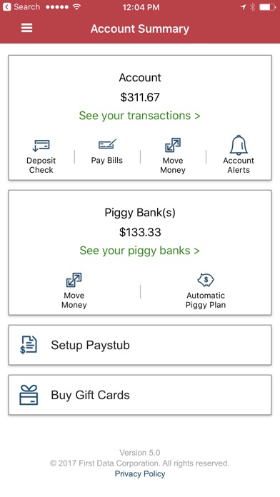 Money Network Mobile App Apprecs - money network mobile app screenshot
