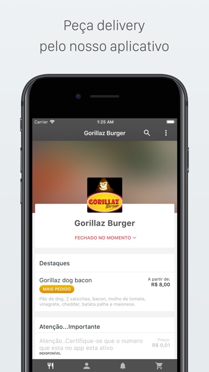 Gorillaz Burger Delivery
