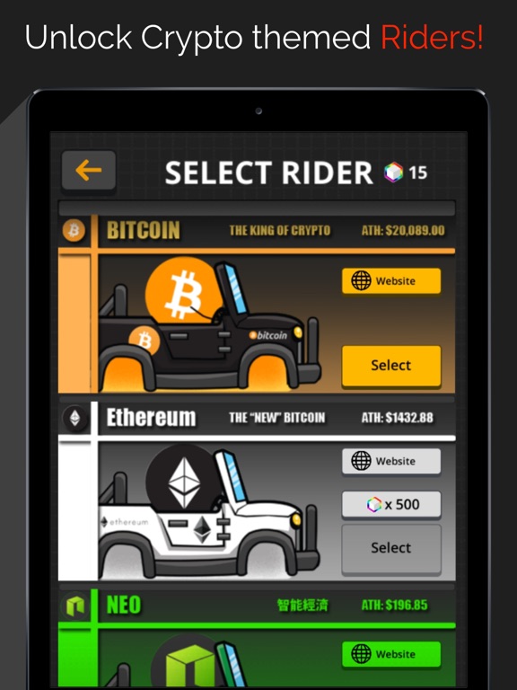 Screenshot #6 pour Crypto Rider - Bitcoin Racing
