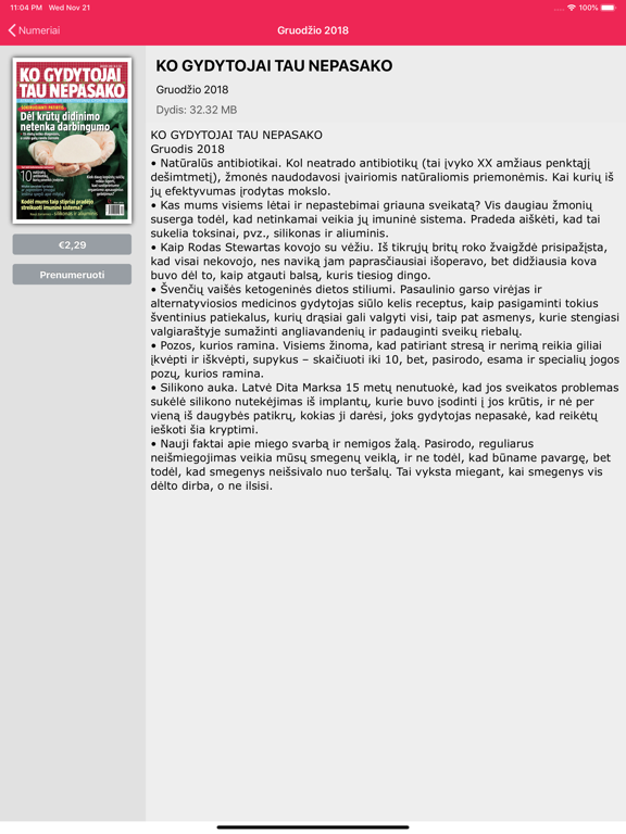 Screenshot #5 pour KO GYDYTOJAI TAU NEPASAKO