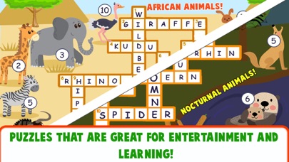 Educational Crossword For Kids screenshot 2