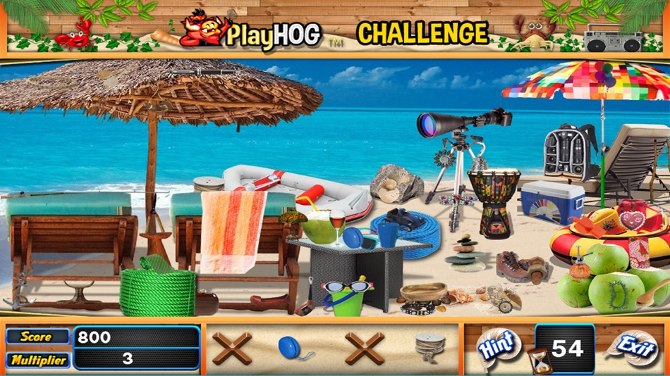 #1. Seaside Hidden Objects Games (iOS) 来自: Big Leap Studios
