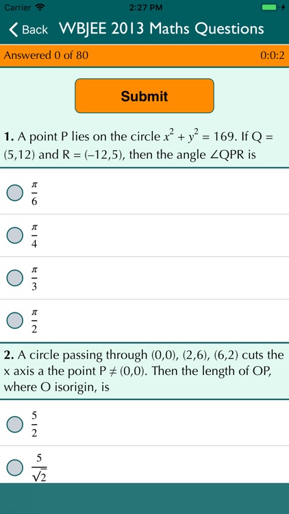 WBJEE Previous Papers