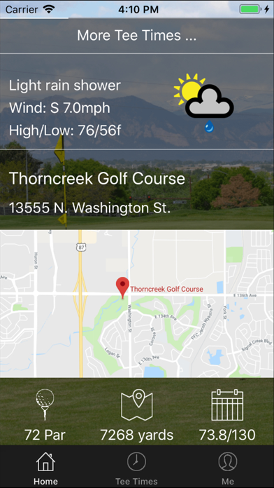 Screenshot #2 pour Thorncreek Golf Tee Times