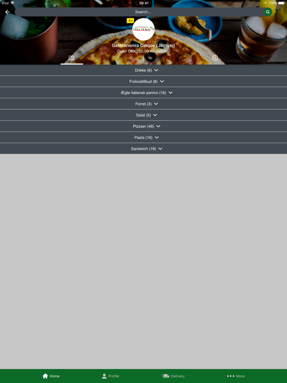 Screenshot #5 pour Gastronomia Italiana Danmark