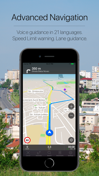 Romania Offline Navigation Screenshot 4