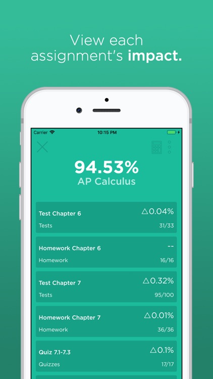 Grades - View your scores screenshot-4