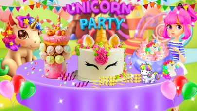 Unicorn Food Party Cake Slushy screenshot 1