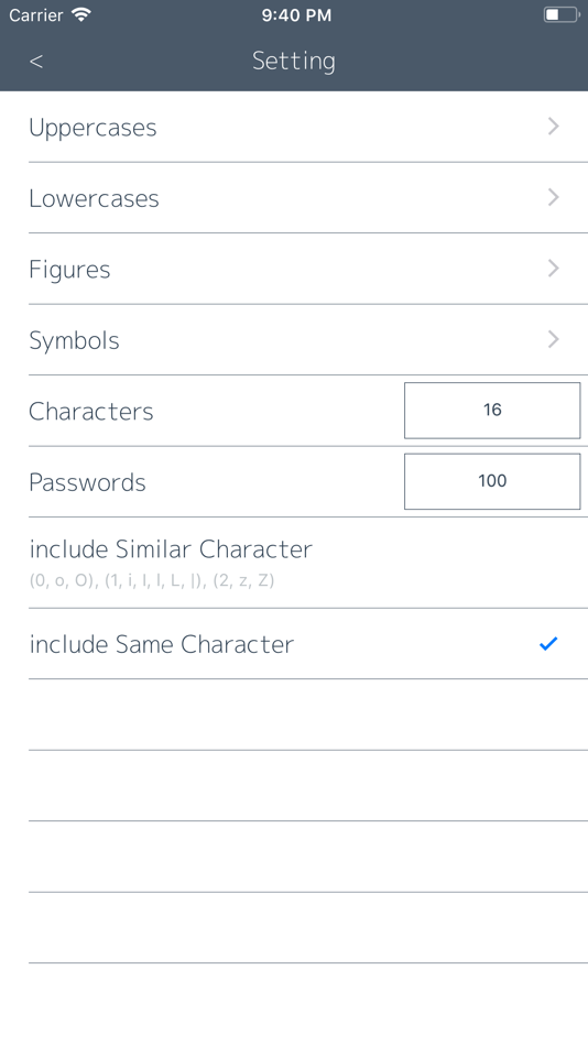 #3. Automatic Password Generator (iOS) Bởi: Yuki Takeda