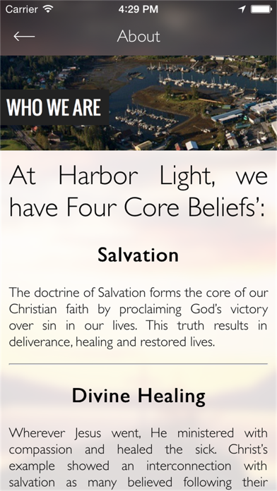 Harbor Light Church App screenshot 2