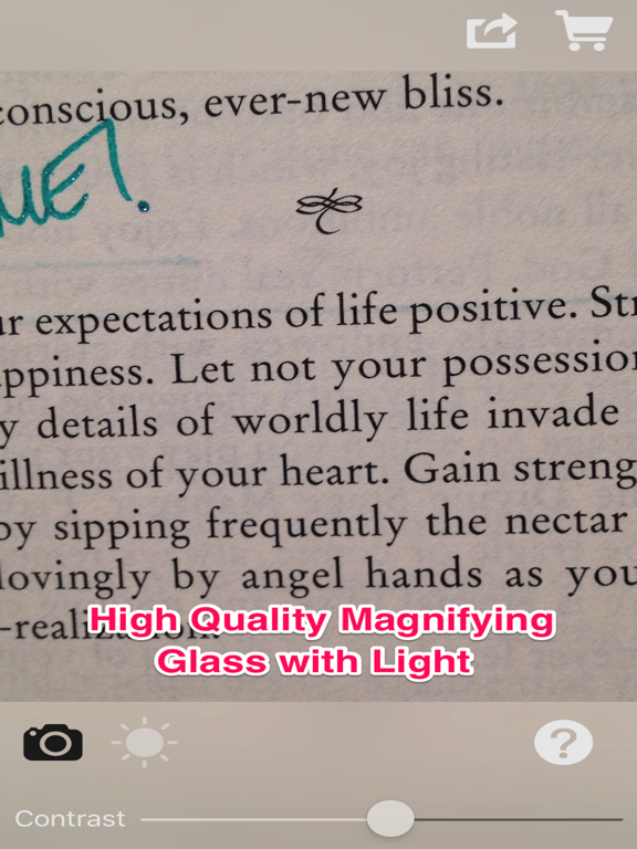 Screenshot #4 pour Reading Magnifier With Light