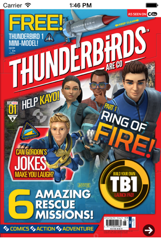 Thunderbirds Are Go Magazine screenshot 2