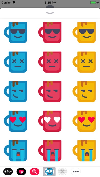 Happy Mug Stickers screenshot 2