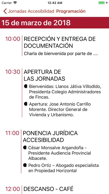 III Jornadas Accesibilidad