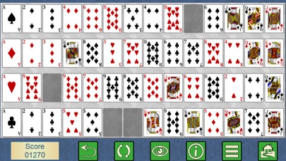 Aces + Spaces card solitaireのおすすめ画像4