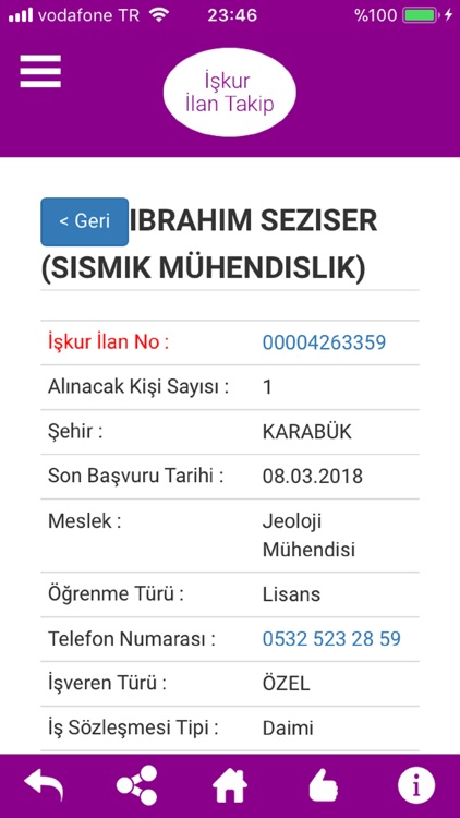 İşkur İlan Takip