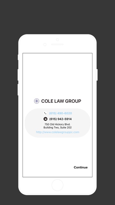 How to cancel & delete Cole Law Group from iphone & ipad 1