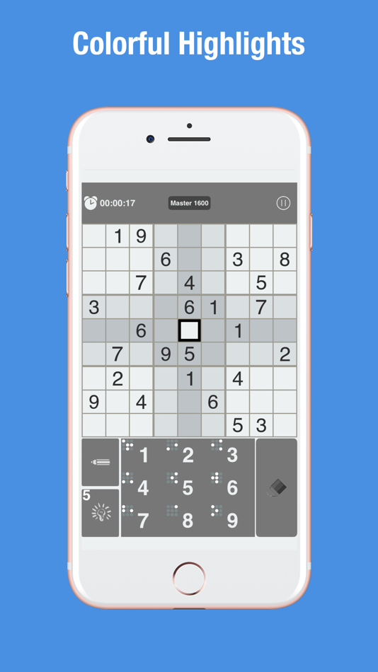 #6. Sudoku Classic Fun:6400 Levels (iOS) 由: 朝 姜