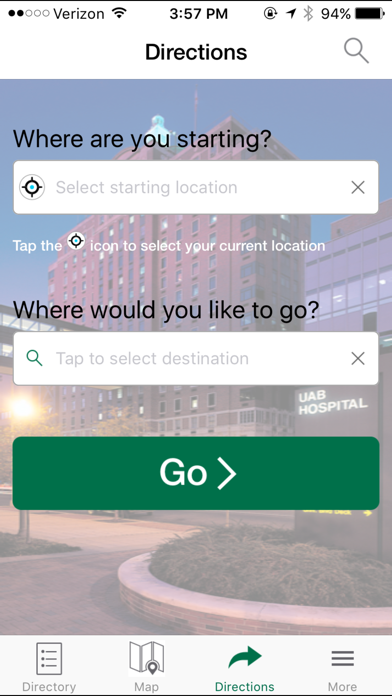 UAB Medicine Wayfinder screenshot 3