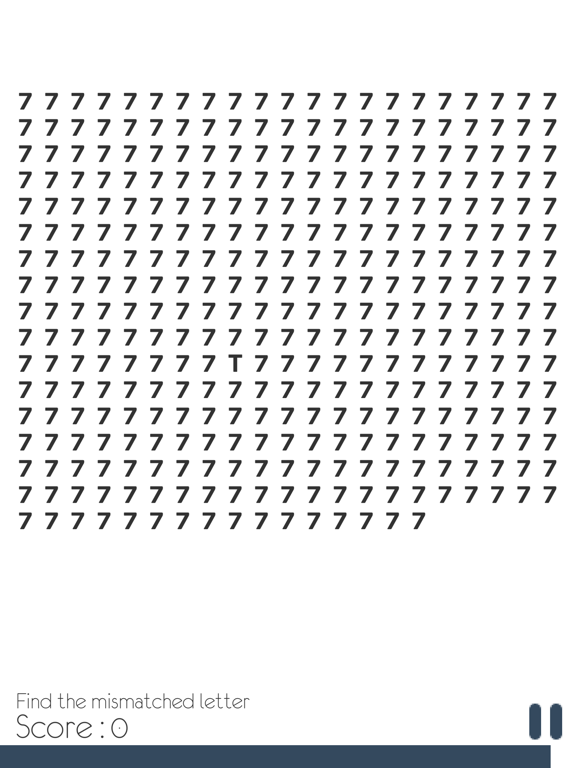 Screenshot #5 pour Impossible Letter Spotter Game