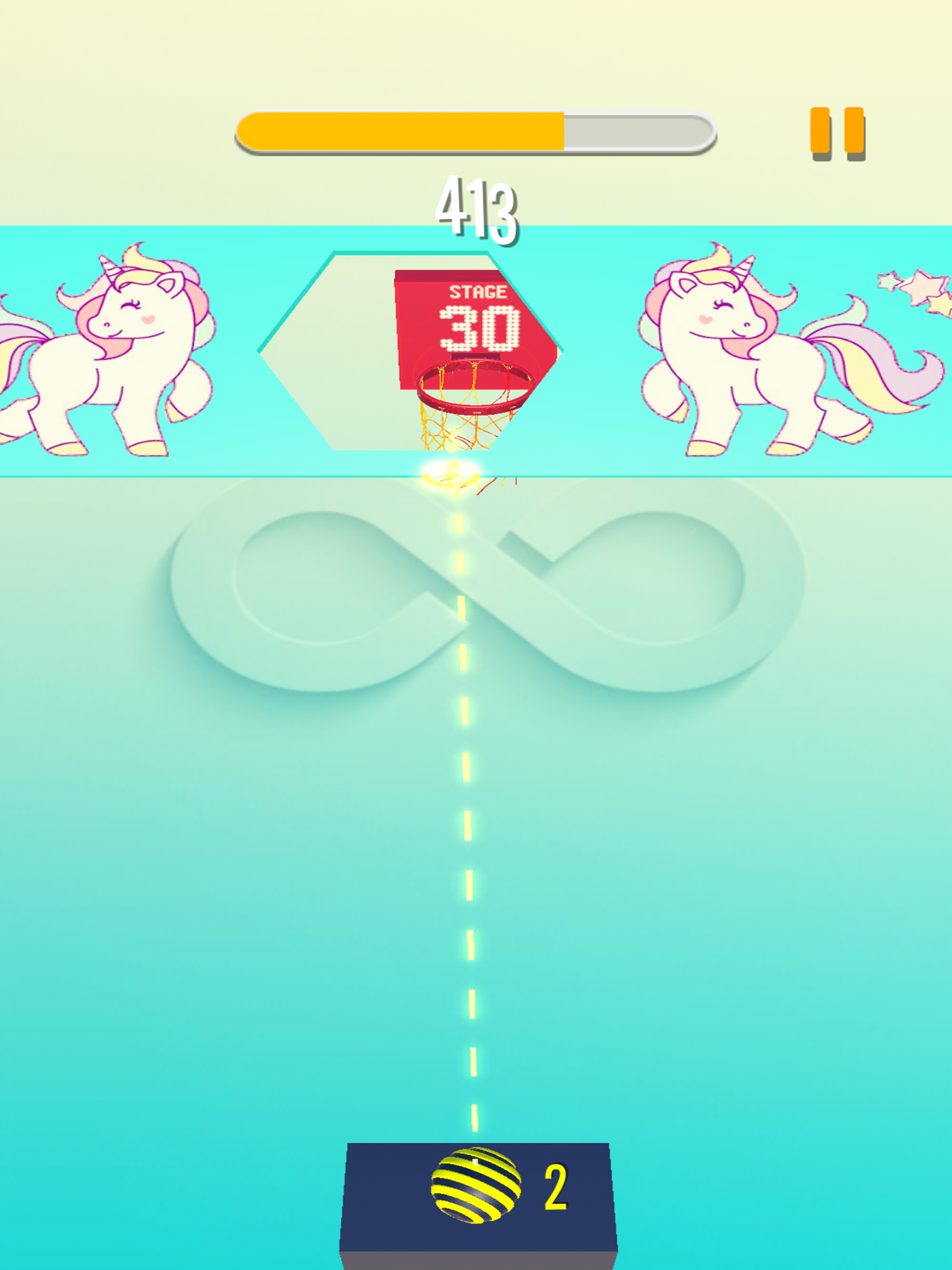 Dunk King: 3D Ball Hoop screenshot 9