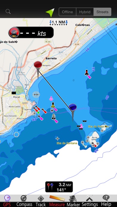Screenshot #3 pour Brasil GPS Nautical Charts