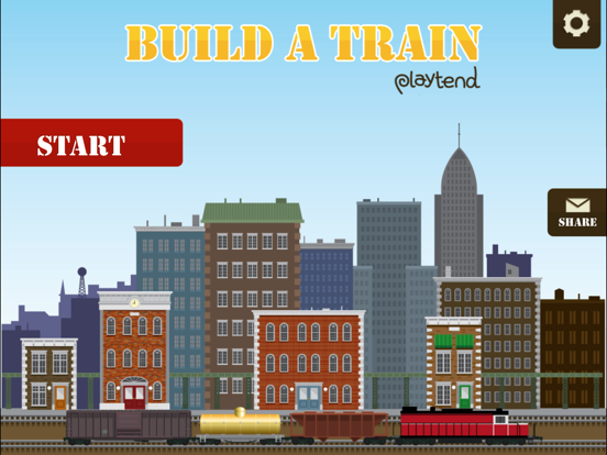 Build A Train iPad screenshot 1 - Games app