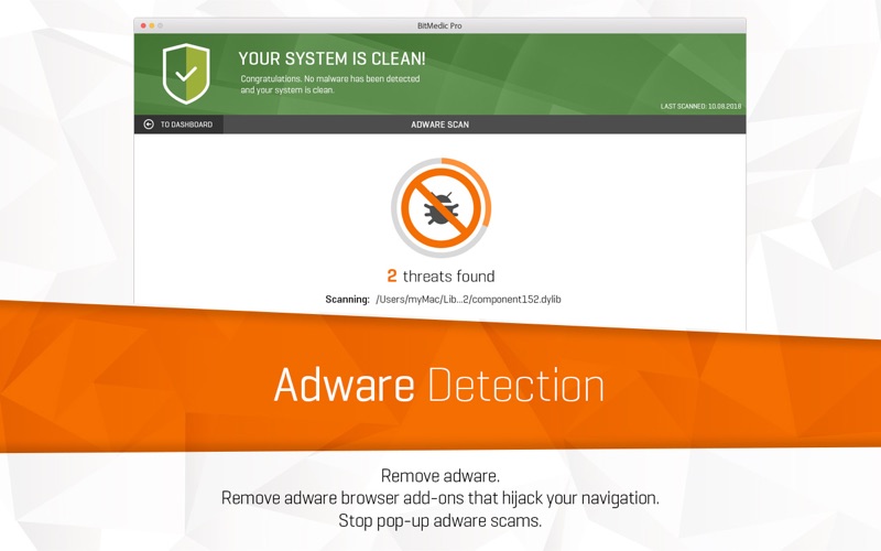 Antivirus BitMedic® Pro Screenshot