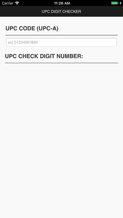 UPC Digit Checker screenshot 3