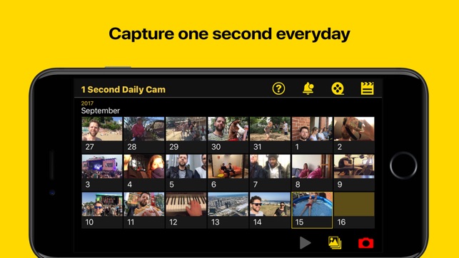 1 Second Daily Cam on the App Store