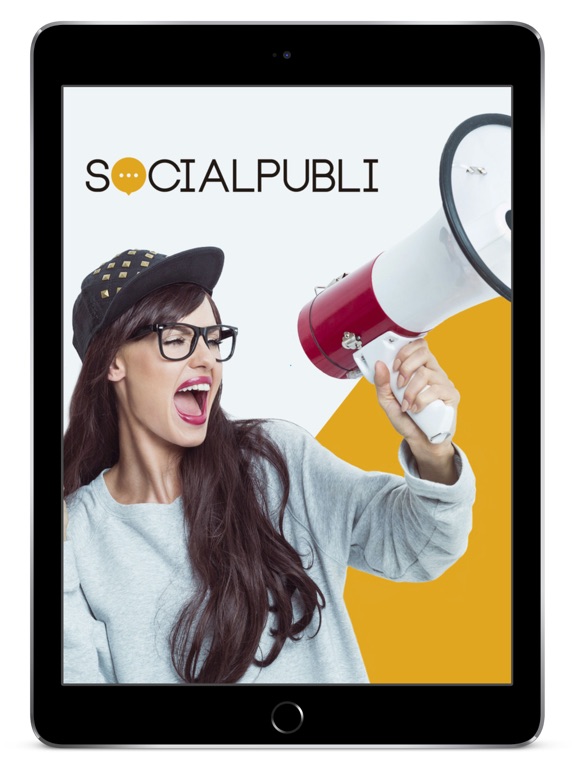 Socialpubli.com Influencers iPad screenshot 1 - Social Networking app