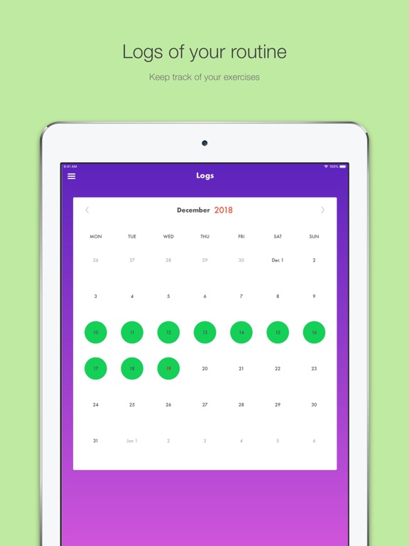 MyKegelPal iPad screenshot 3 - Health & Fitness app